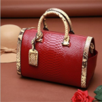 ZANY High Quality Fashion Snake Skin Ladies Leather Handbags