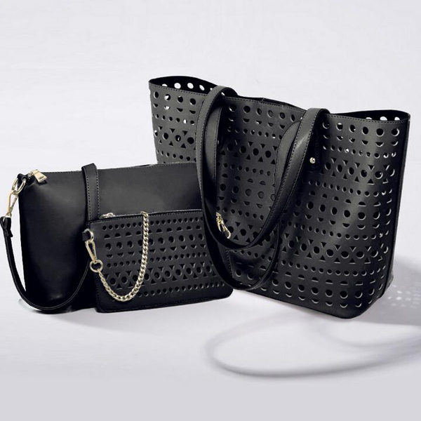 Women Hollow Large Capacity Handbags - Image 3