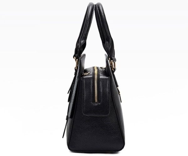 POISE Women Fashion Snake Pattern Leather Handbags - Image 9