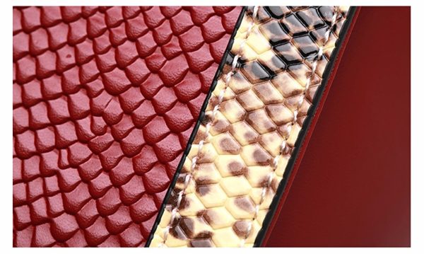 ZANY High Quality Fashion Snake Skin Ladies Leather Handbags - Image 5