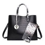 DIVINE tote Alligator Pattern Handbags for Woman